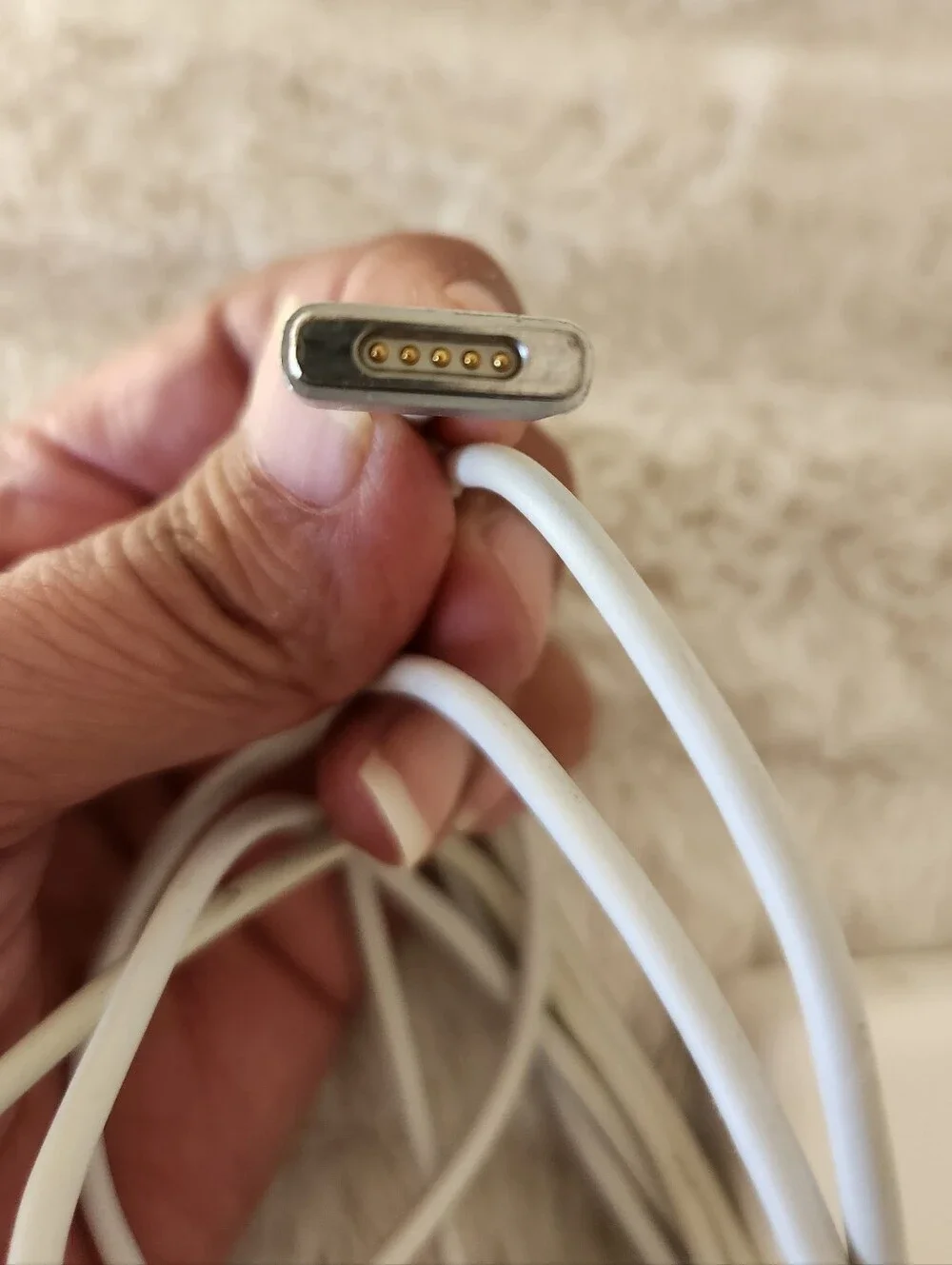 Apple Genuine OEM 45 Watt MagSafe 2 Power Charger  White A1436